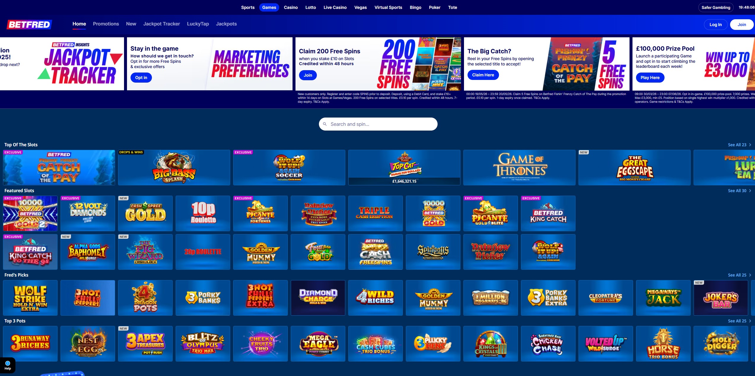 Betfred screenshot 4