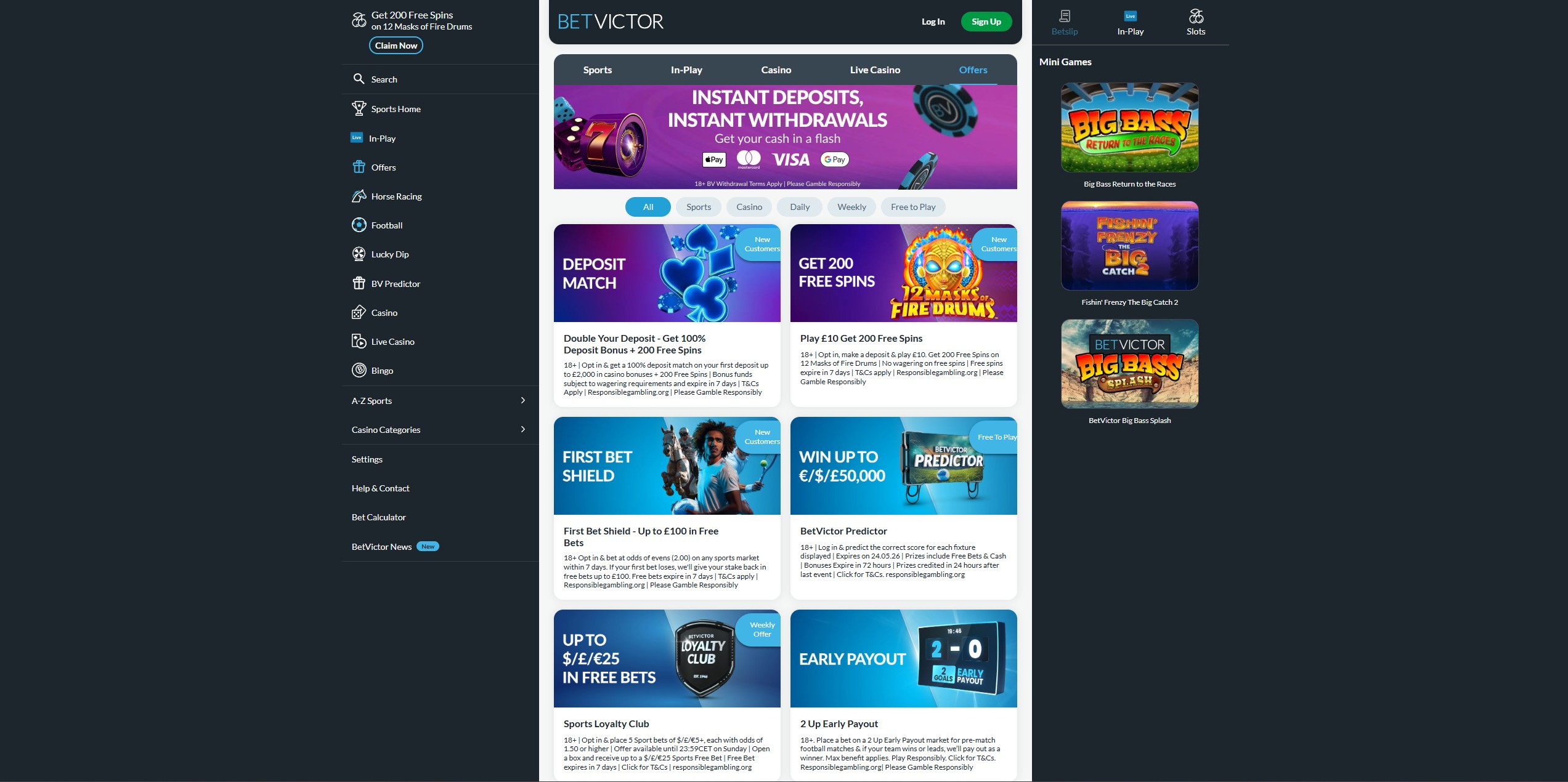 BetVictor screenshot 3