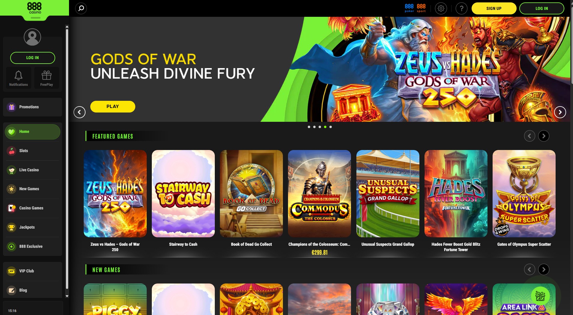 2. 888 Casino - Fast Euteller Casino Access